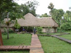 18-Our eco lodge along the Rio Cuyabeno